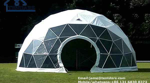 Large PVC Waterproof Geodesic Round Dome Tent For Sale